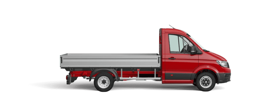 Crafter pallbíll side-view
