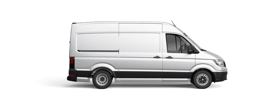 Crafter sendibíll side-view